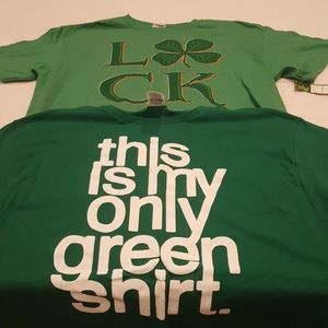bundle of 2 St. Patrick's t shirts Size XL